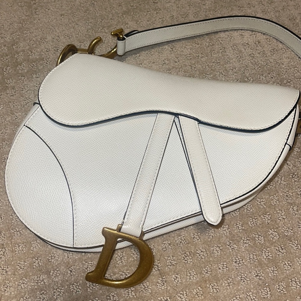 White saddle bag 2021